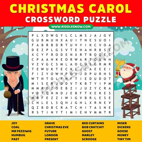 Christmas Carol. . Carol opener crossword